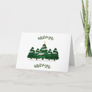 CARTÃO DE FESTIVIDADES DESEJA UM FERIADO CHEIO DE "JOY"