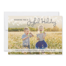 Desejando lhe um feriado alegre