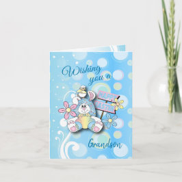 Cartão De Festividades Desejo-lhe um Felz pascoa