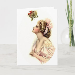 Cartão De Festividades Desejo sob o mistério