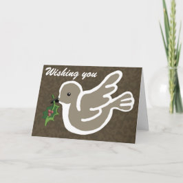 Cartão De Festividades Desejo-te