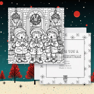 Cartão De Festividades Desejo-te um Feliz Natal | Cor-me