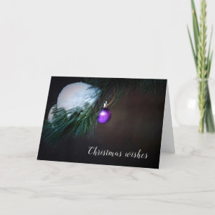 Cartão De Festividades Desejos de Natal Cheios de Amor