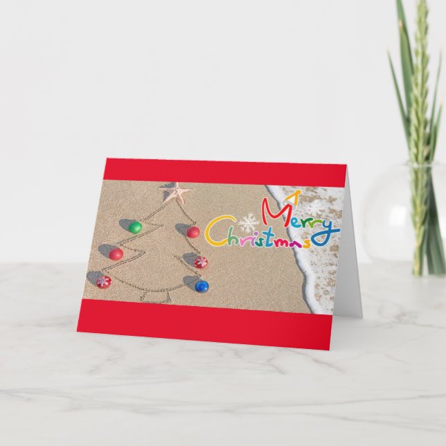 CARTÃO DE FESTIVIDADES ***DESEJOS DE NATAL SUNNY*** (Frente)