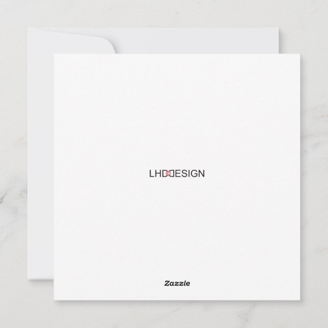 Cartão De Festividades Desejos de Páscoa  (Verso)