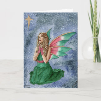 Cartão De Festividades Desejos do Natal pelo alvorecer Obrecht