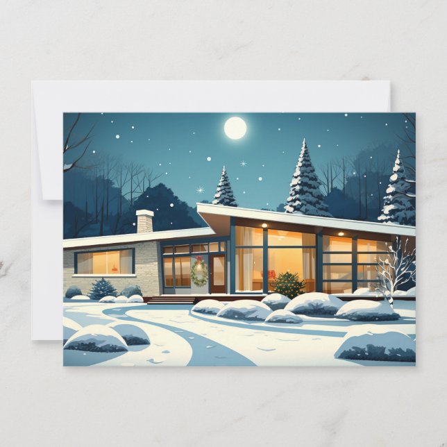 Cartão De Festividades Desejos Sinceros (Frente)