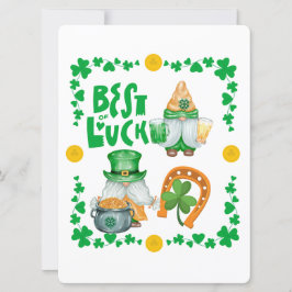 CARTÃO DE FESTIVIDADES DESENHO ST PATRICK