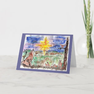 Cartão De Festividades Desert Critters Christmas