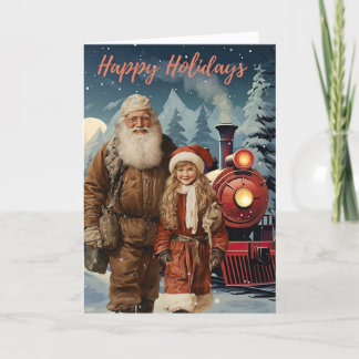 Cartão De Festividades "Desfrute os momentos: desfrute da família"