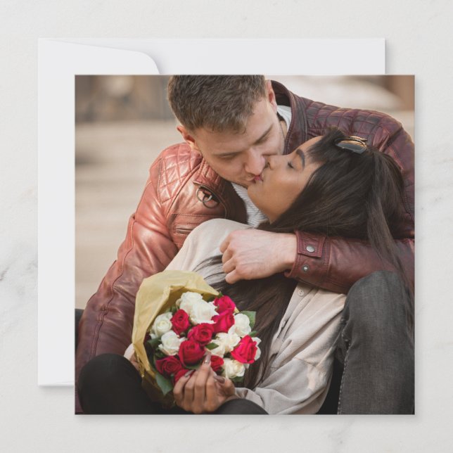 Cartão De Festividades Design a sua própria foto (Frente)