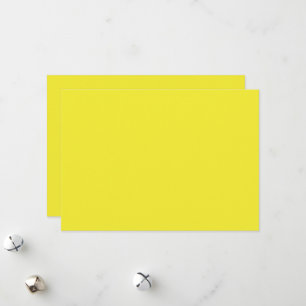 Cartão De Festividades Design com fundo amarelo e borda preta