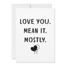 Design de Citação de Amor Minimalista Divertido