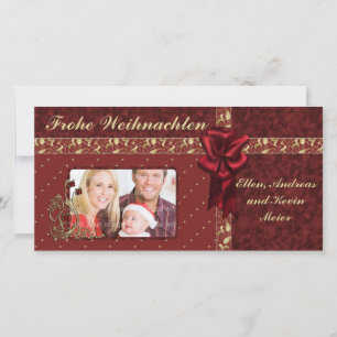 Cartão De Festividades Design de Festliches Weihnachts