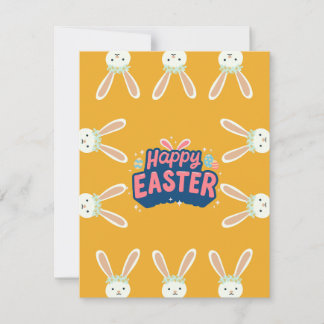 Cartão De Festividades design de páscoa legal, design de páscoa divertida