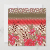 Design de tecido de intricato com padrões florais