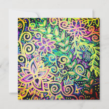 Design floral brilhante