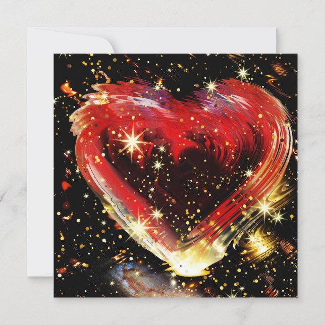 Cartão De Festividades Destinado ao amor (Frente)