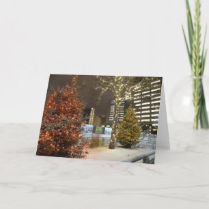 Cartão De Festividades Detroit Christmas