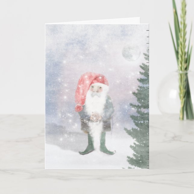 Cartão De Festividades Deus Jul! (Frente)