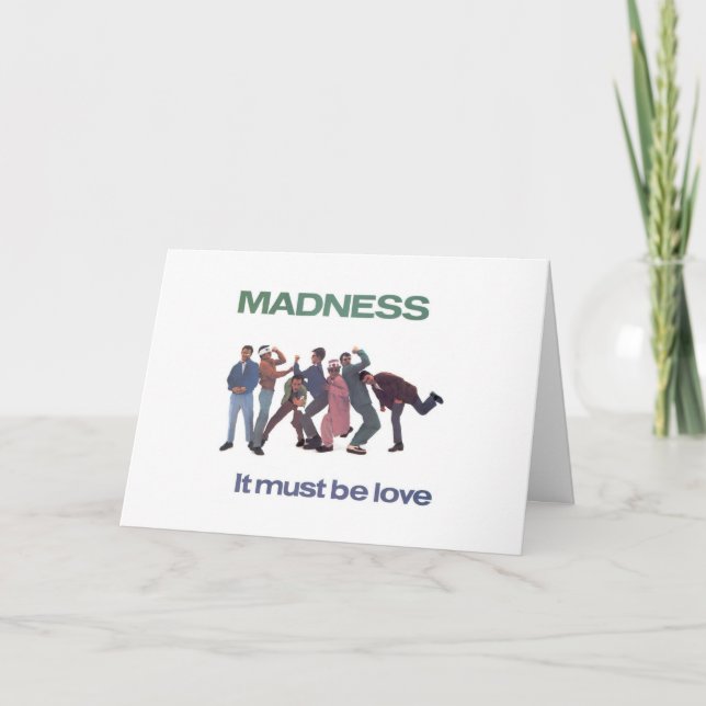 Cartão De Festividades Deve ser amor (Frente)