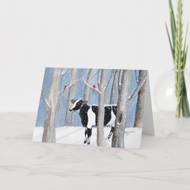 Cartão De Festividades Dezembro (Frente)