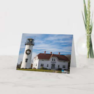 Cartão De Festividades Dia claro do Natal de Chatam