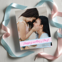 Dia da Mãe do Pastel Moderno com Pincel do Pastel 