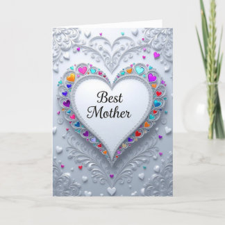 Cartão De Festividades Dia das mães, Melhor Mãe, Melhor mãe, Feliz Dia da