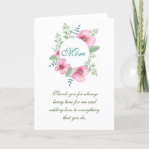 Dia das Mães Obrigado Mamãe