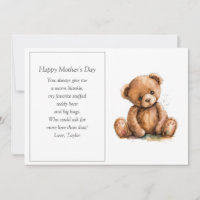 Dia de as mães do Urso do Primeiro Dia de as mães