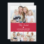 Cartão De Festividades Día de fiesta del árbol modernas tarjetas con foto<br><div class="desc">Alquiler de diseños de tarjeta de WWW.BERRYBERRYSWEET.COM</div>