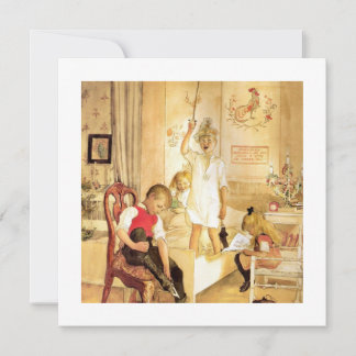 Cartão De Festividades Dia de Natal na Enfermeira