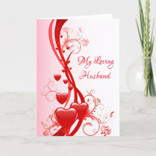 Cartão De Festividades Dia de os namorados Card-My Loving Husband