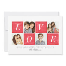 Dia de os namorados de Colagem de Fotografias Chic