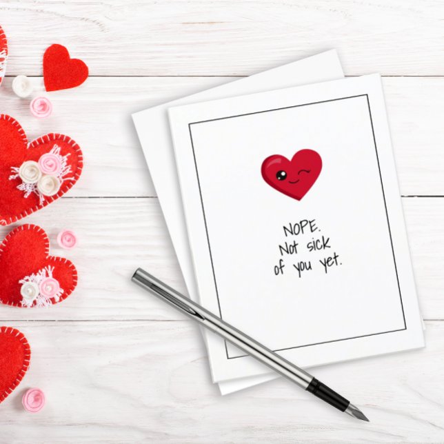 Cartão De Festividades Dia de os namorados engraçado (Criador carregado)