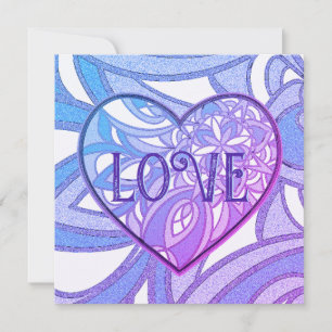 CARTÃO DE FESTIVIDADES DIA DE OS NAMORADOS LOVE