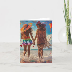 Cartão De Festividades Dia de os namorados Love Digital Art