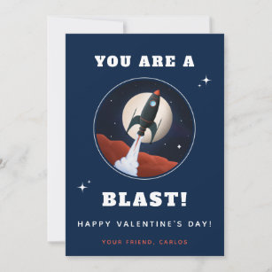 Cartão De Festividades Dia de os namorados para Crianças do Espaçador Blu