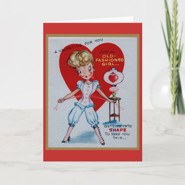 Cartão De Festividades Dia de os namorados politicamente incorreto (Frente)