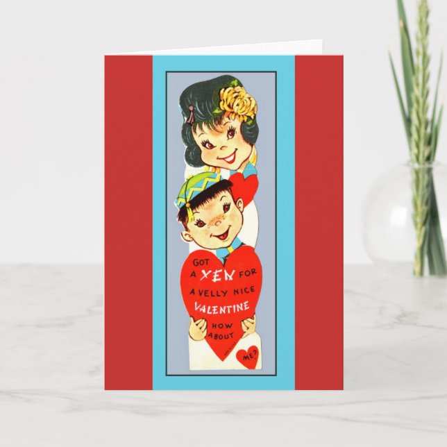 Cartão De Festividades Dia de os namorados politicamente incorreto (Frente)