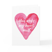 Dia de os namorados, você faz meu coração derreter