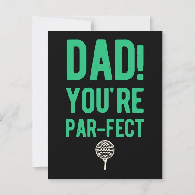 Cartão De Festividades Dia de os pais Feliz Engraçado (Frente)