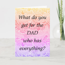 Cartão De Festividades Dia de os pais Gravidez Revelar Novo Avô