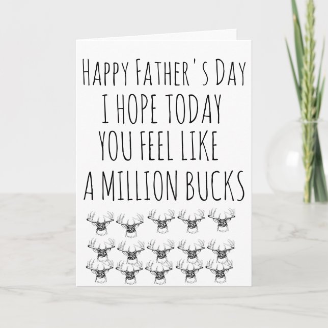 Cartão De Festividades Dia de os pais Marido FUNDO PARA ELE (Frente)