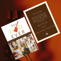 Dia de os pais moderno de Colagem de Fotografias d