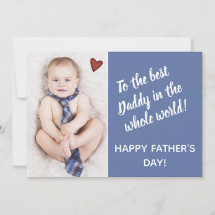 Cartão De Festividades Dia de os pais personalizado de fotos