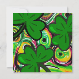 Cartão De Festividades Dia de São Patrício