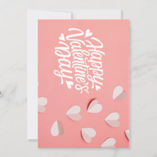 Cartão De Festividades Dia de São Valentão Amor