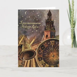 Cartão De Festividades Dia do feliz ano novo